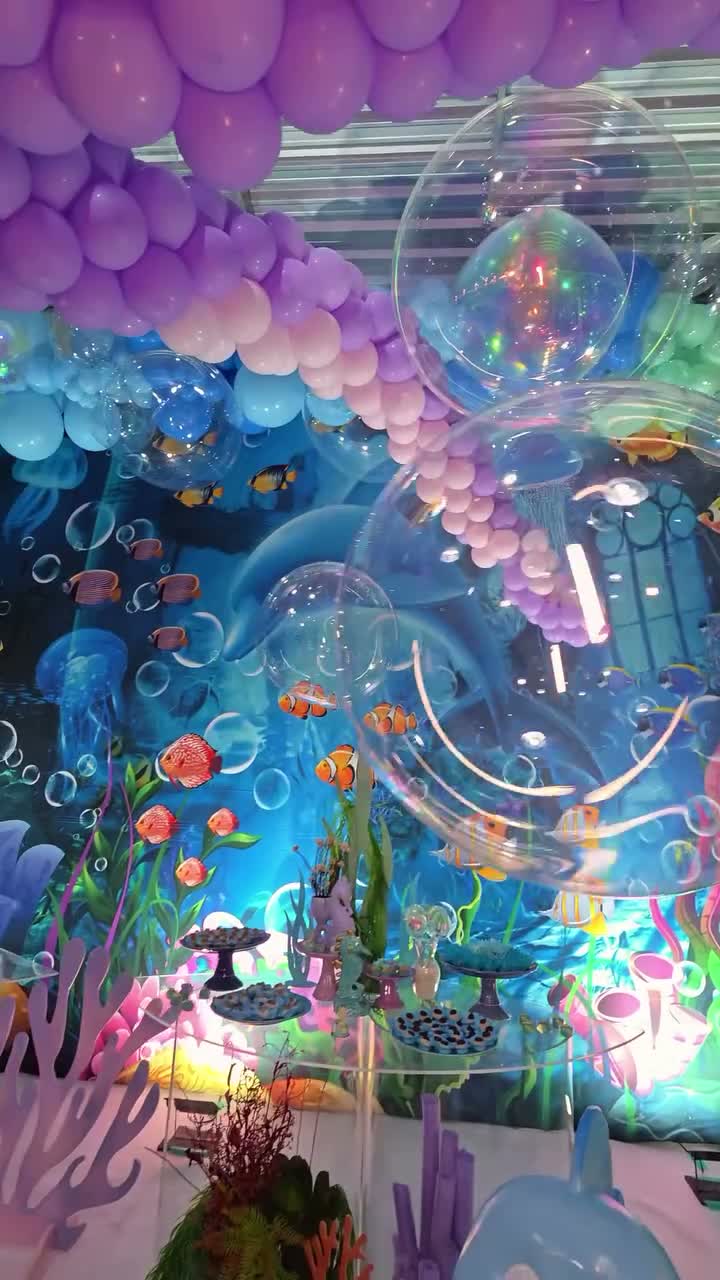 Decoração temática de festa de aniversário infantil